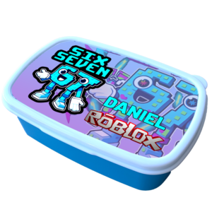 Cutie de pranz Six Seven Roblox cu numele DANIEL