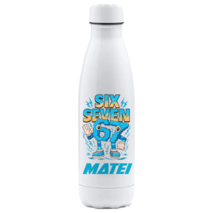Sticla Six Seven cu numele MATEI