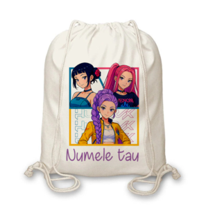 Rucsac textil Huntrix pentru gradinita
