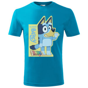 Tricou BLUEY marimea 110 cm blue