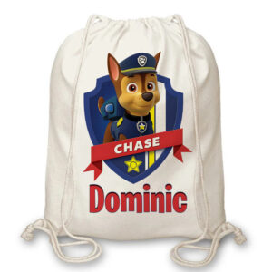 Rucsac textil CHASE cu numele DOMINIC