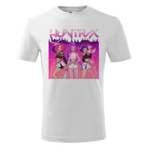 Tricou HUNTRIX marimea 6 ani 122cm alb