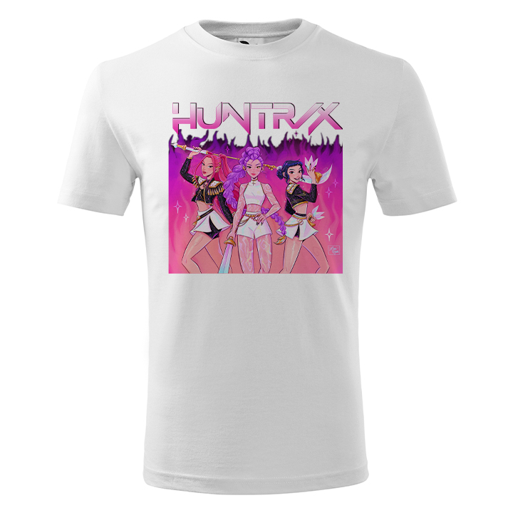 Tricou HUNTRIX marimea 6 ani 122cm alb 1 Tricou HUNTRIX marimea 6 ani 122cm alb